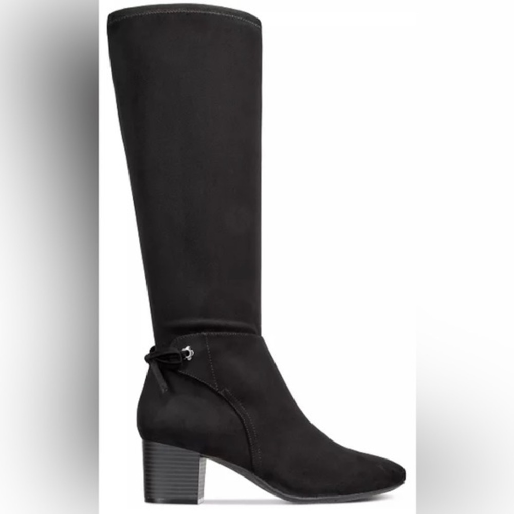 Charter Club Women's Jaccque Tall Stretch Boots Size 8 - Picture 2 of 5